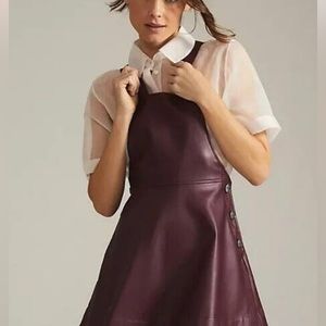 Anthropologie FOREVER THAT GIRL sheer blouse with matching lace Cami, size SMALL